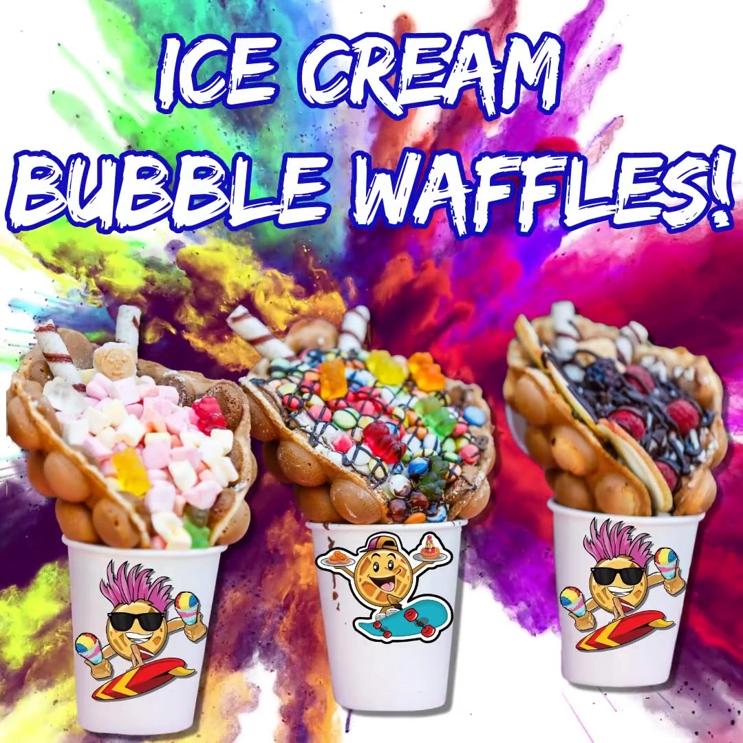 BUBBLE WAFFLE ICE CREAM